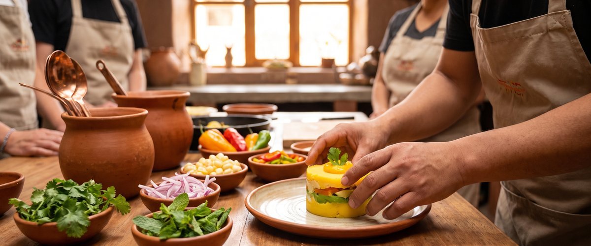 Traditional cooking workshop — Gastronomy experience in the Sacred Valley, Peru